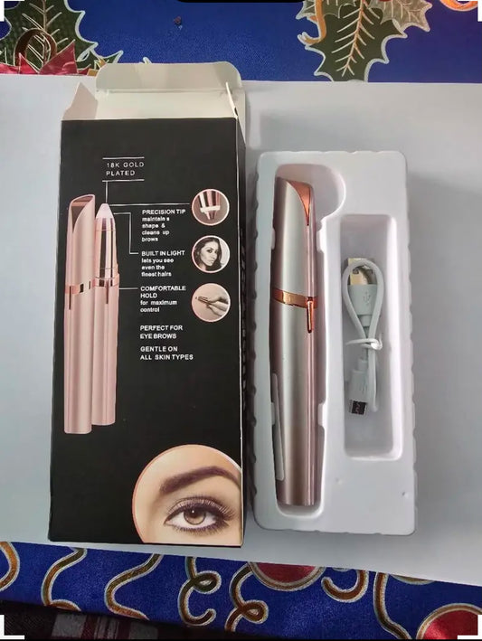 DepilPro™ Depilador Facial Eléctrico Recargable — Cejas y Rostro sin Dolor